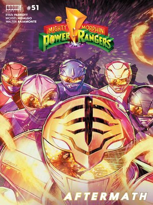 cover image of Mighty Morphin Power Rangers (2016), Issue 51